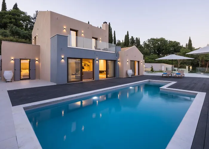 Villa Athina Corfu - 4 Bedrooms *